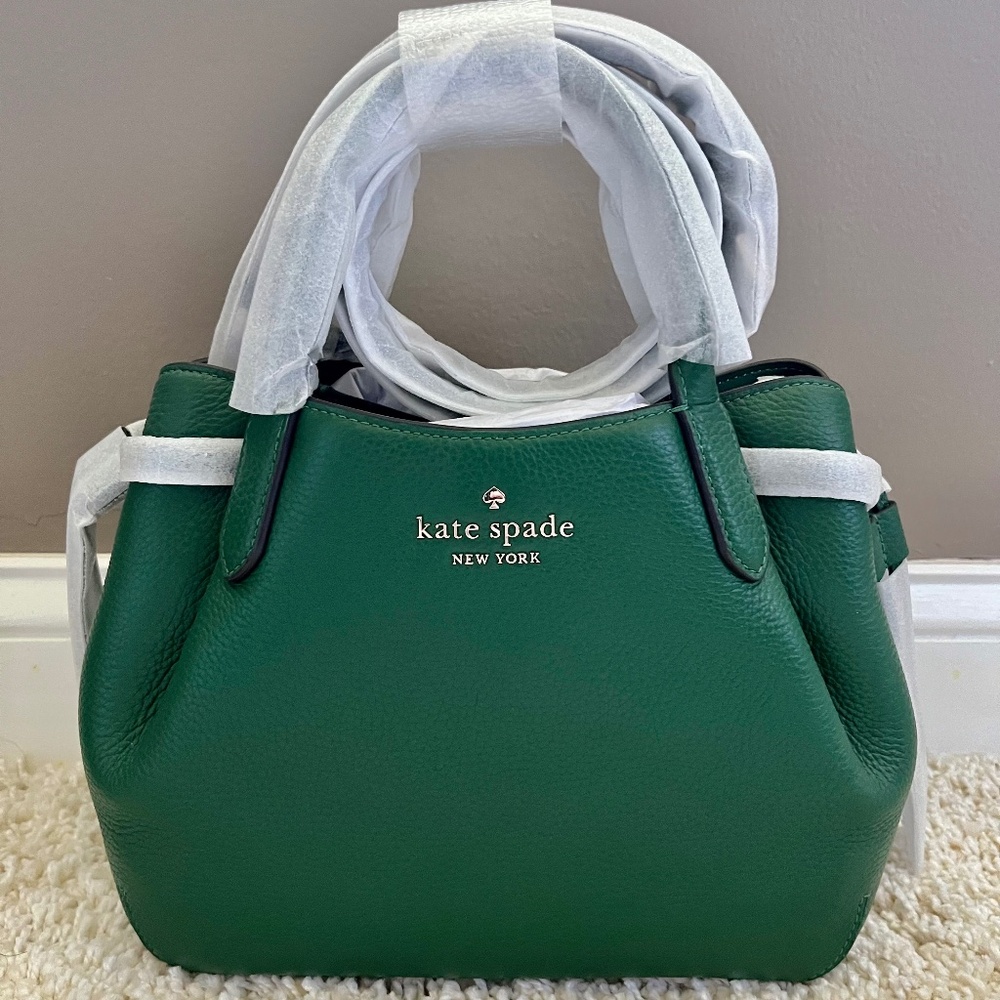 Kate Spade Dumpling Small Satchel in Arugula